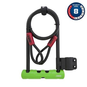 Abus Ultra 410 U-Lock + Cobra Cable