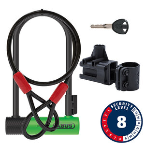 Abus Ultra 410K U-Lock + Cobra Cable